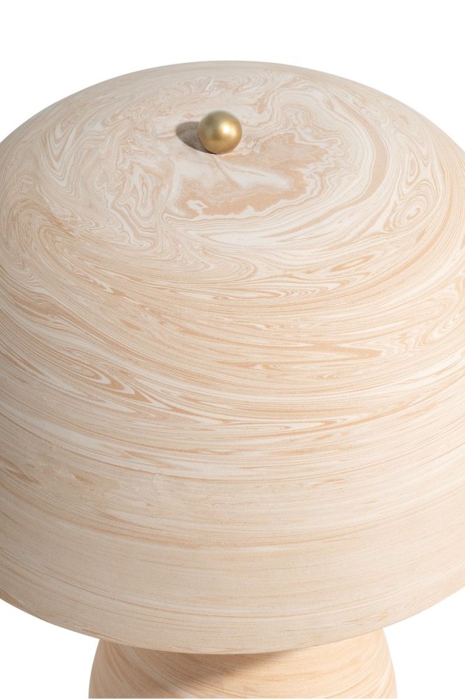 Victor tafellamp 1*E27 - Beige - Afbeelding 2