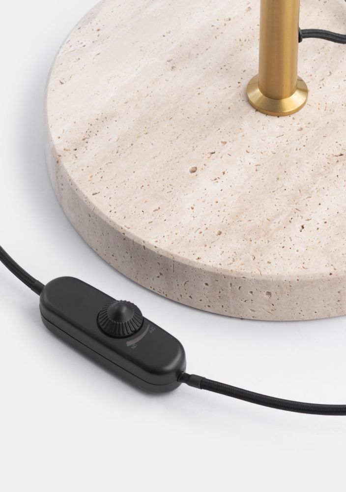 Pimmy vloerlamp 2*e27 - Beige - Afbeelding 3