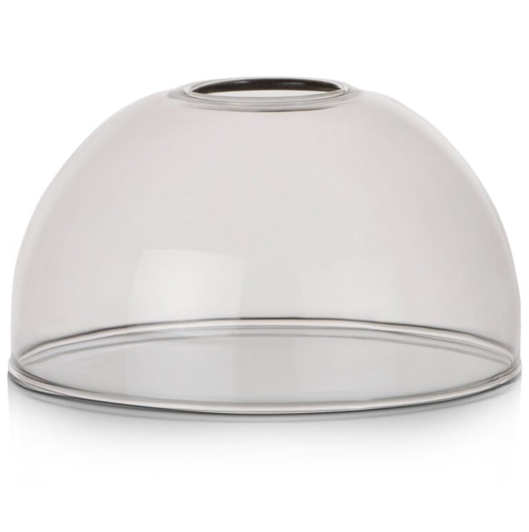 image-1726 Skylar glazen bol D15cm - Zwart / antraciet