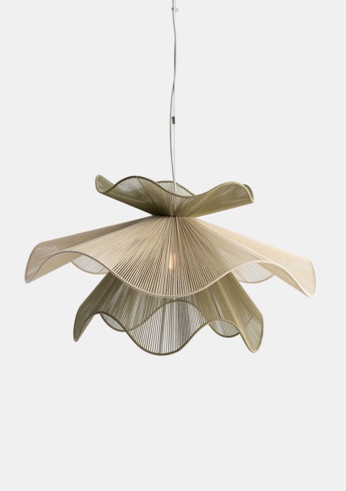 Miloa hanglamp 1*E27 - Groen