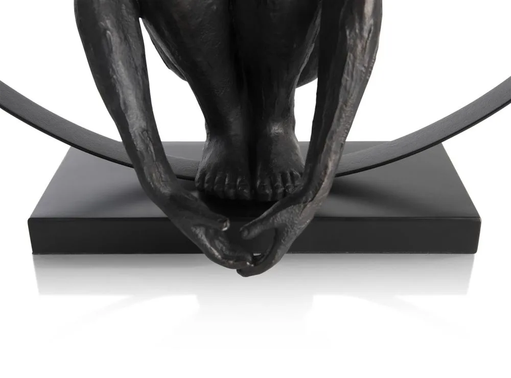 Circle Lady beeld H54cm - Zwart - Afbeelding 4