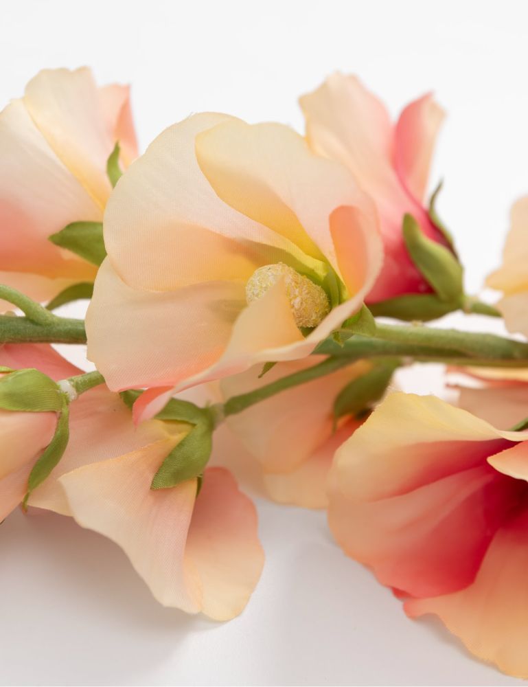Alcea spray kunstbloem H105cm - Roze - Afbeelding 2
