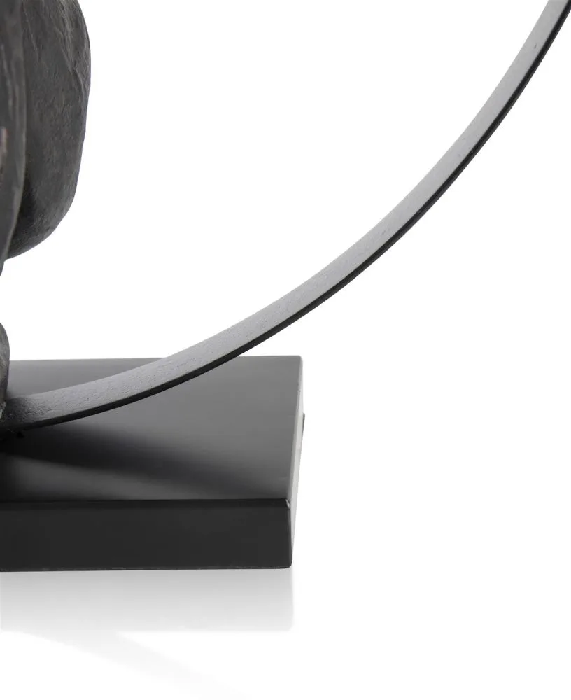 Circle Lady beeld H54cm - Zwart - Afbeelding 8