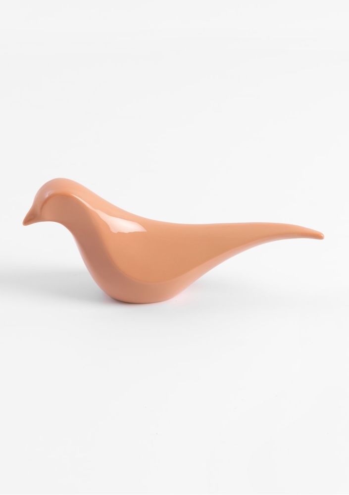 Leen beeld H14cm - Oranje