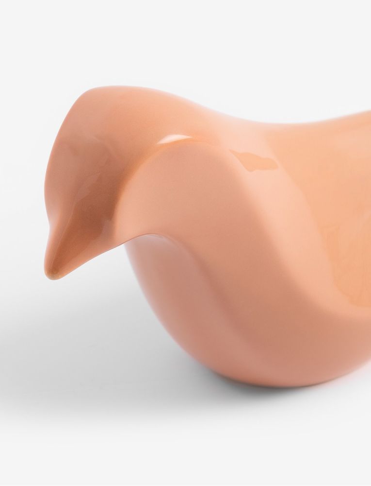 Leen beeld H14cm - Oranje - Afbeelding 2