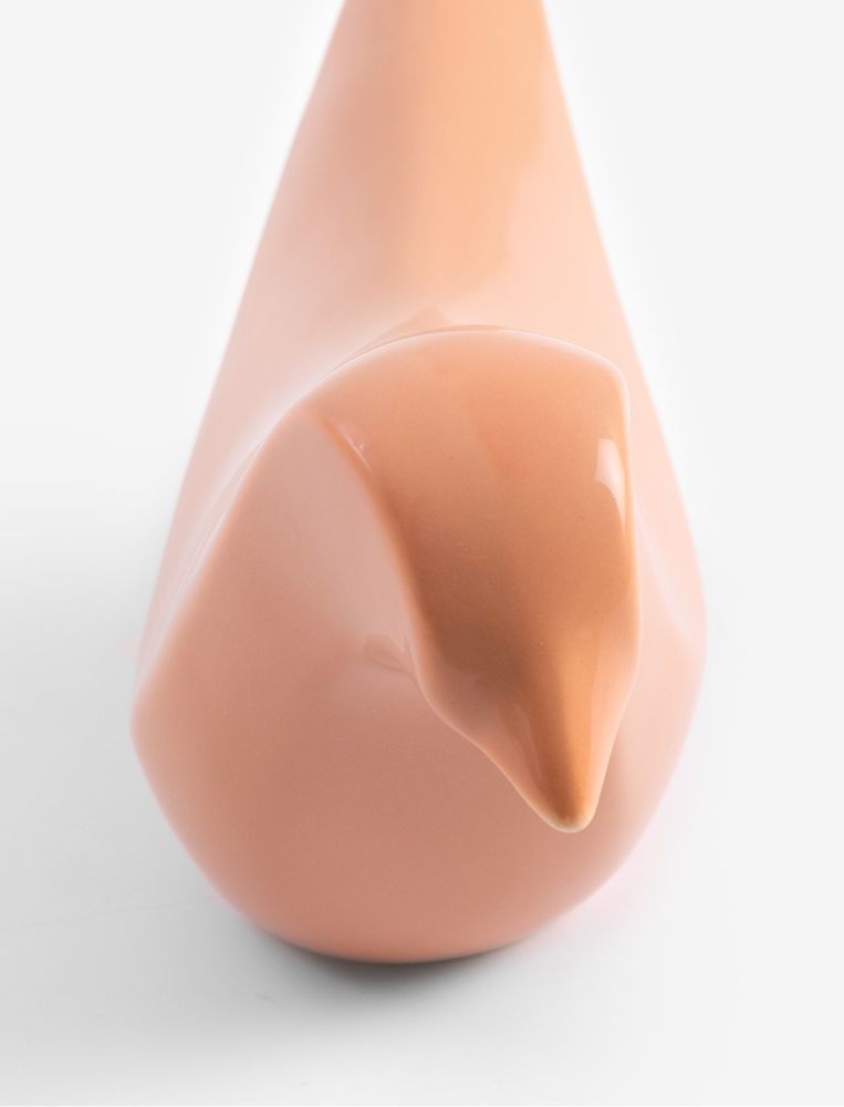 Leen beeld H14cm - Oranje - Afbeelding 3