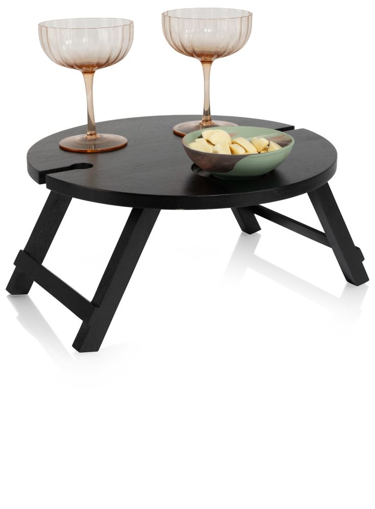 Stella dienblad D35cm - Zwart - Afbeelding 2