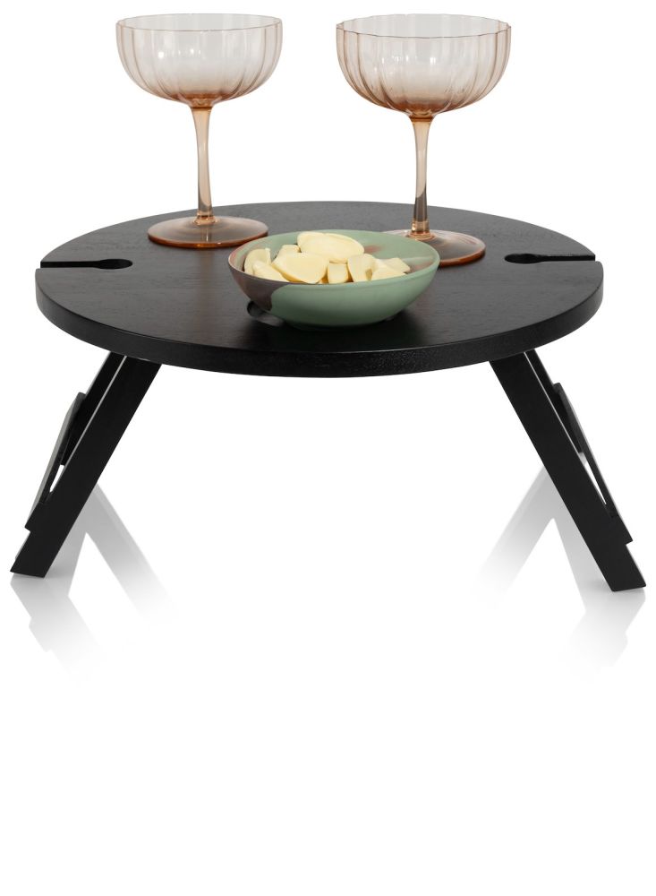 Stella dienblad D35cm - Zwart - Afbeelding 3