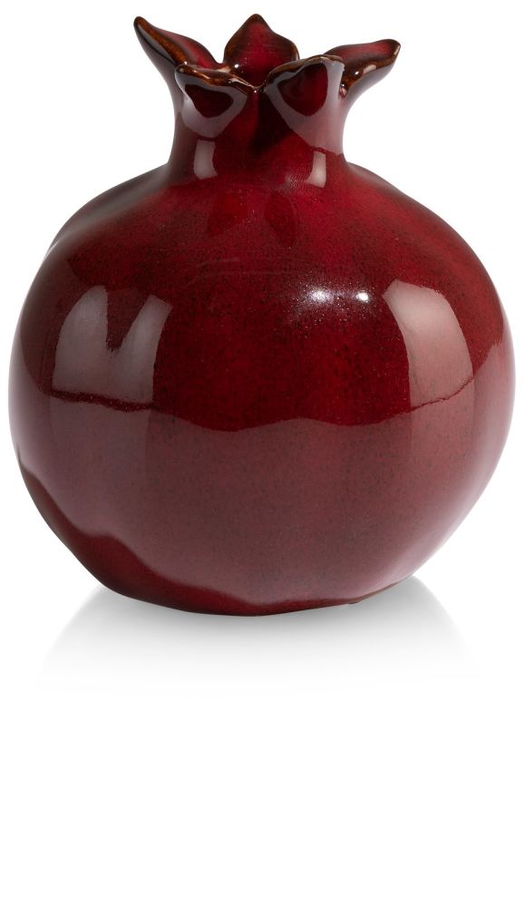 image-1865 Pomegranate kandelaar H12cm - Bordeaux