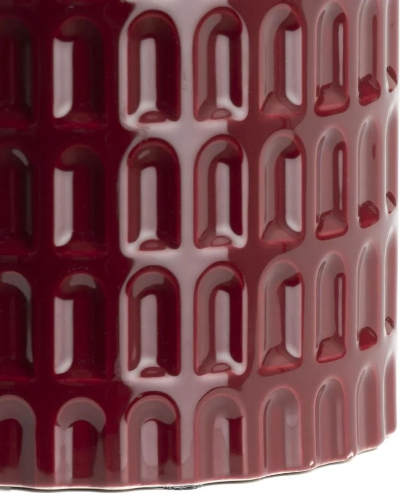 Bisko pot H16.5cm - Bordeaux - Afbeelding 4