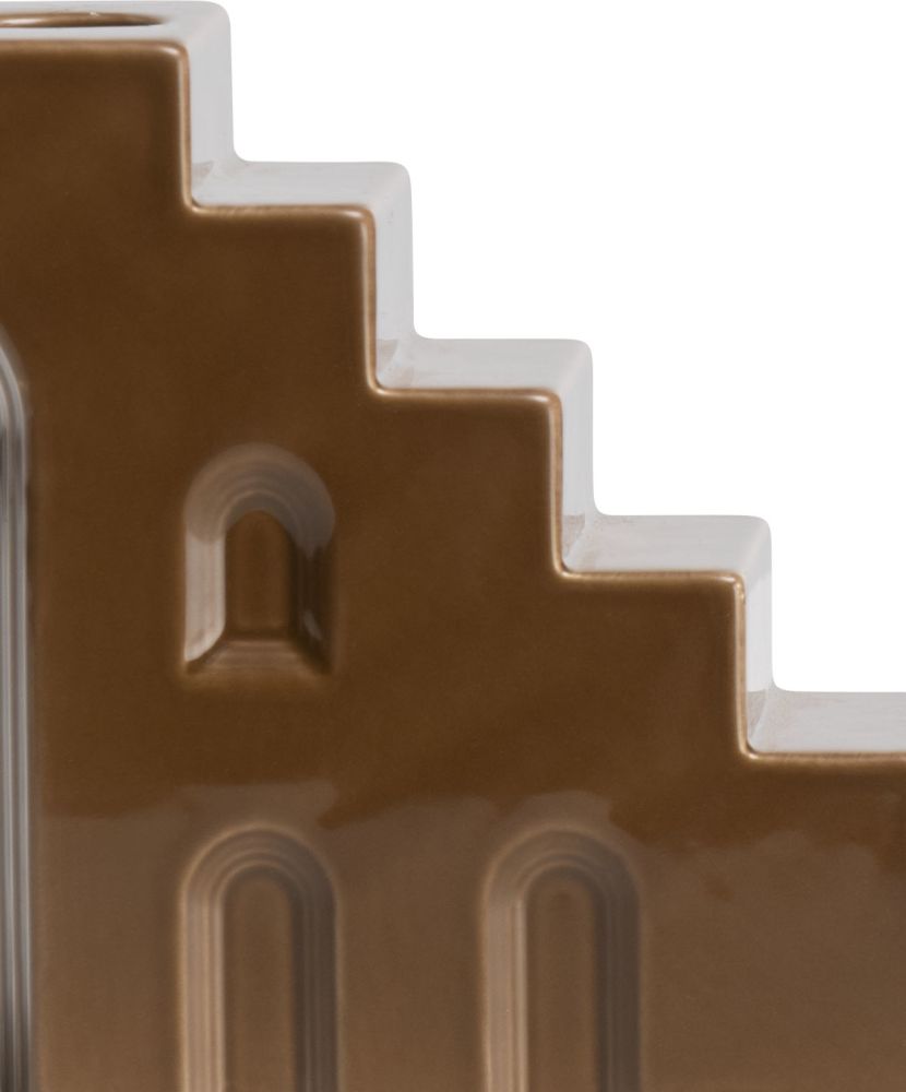 Skira kandelaar H11.8cm - Bruin - Afbeelding 11