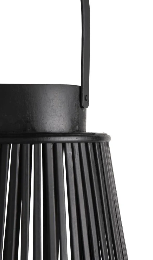 Philou windlicht H70,5cm - Zwart - Afbeelding 3