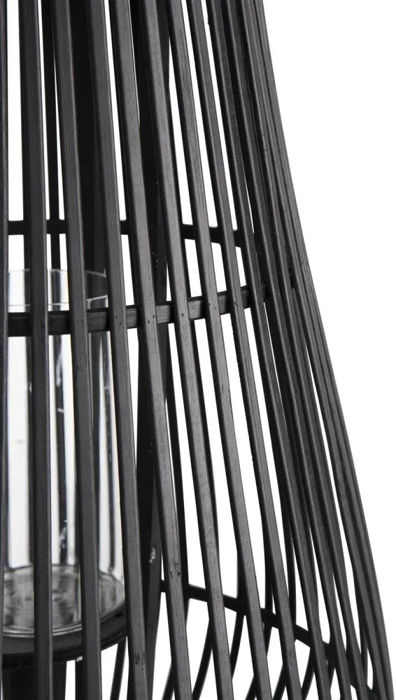 Philou windlicht H70,5cm - Zwart - Afbeelding 4