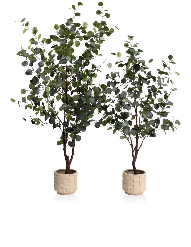 Eucalyptus Tree kunstplant H180cm - Groen - Afbeelding 6