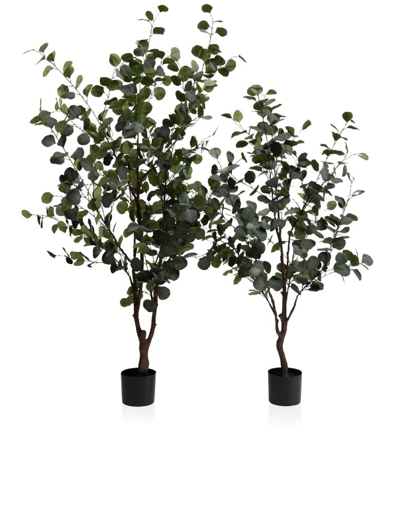 Eucalyptus Tree kunstplant H180cm - Groen - Afbeelding 7