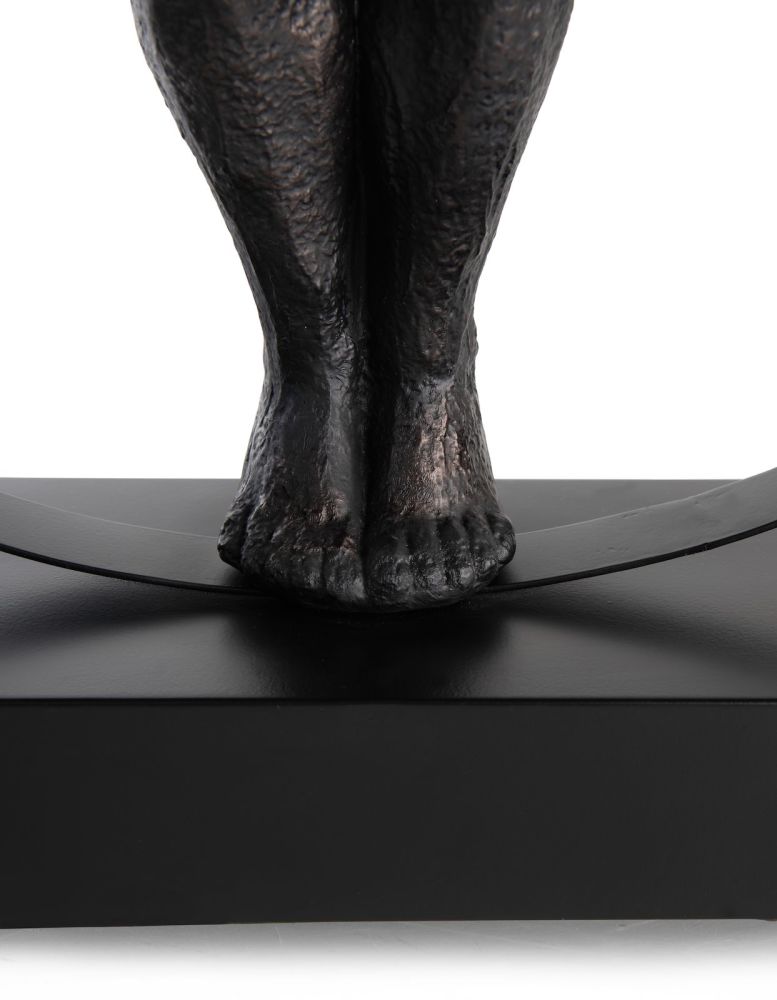 Circle Man beeld H58cm - Zwart - Afbeelding 10