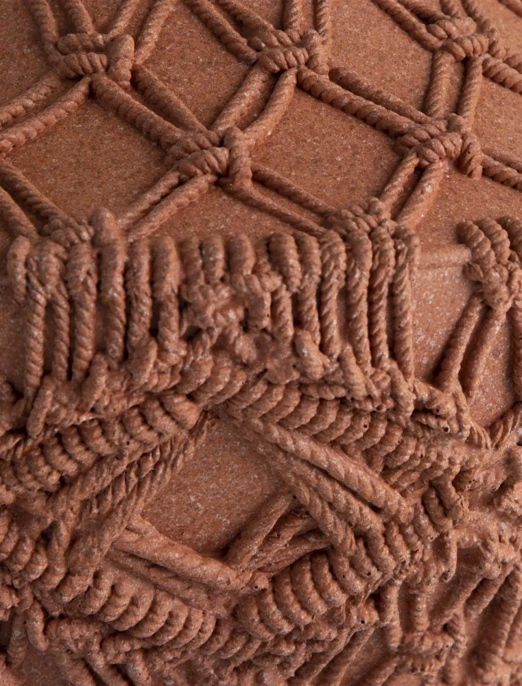 Maeve vaas H33cm - Terracotta - Afbeelding 4