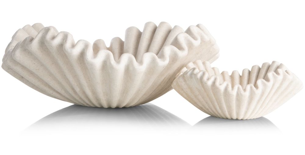 Bella schaal D51cm - Cremekleurig - Afbeelding 6