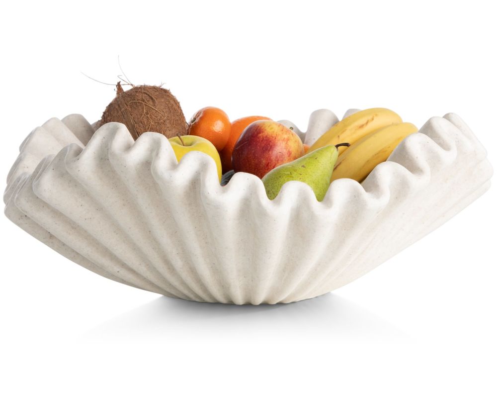 Bella schaal D51cm - Cremekleurig - Afbeelding 2