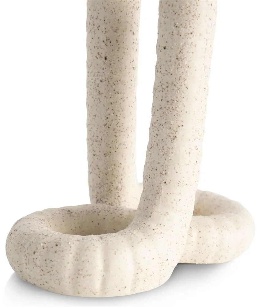Kiki vaas H17cm - Beige - Afbeelding 4