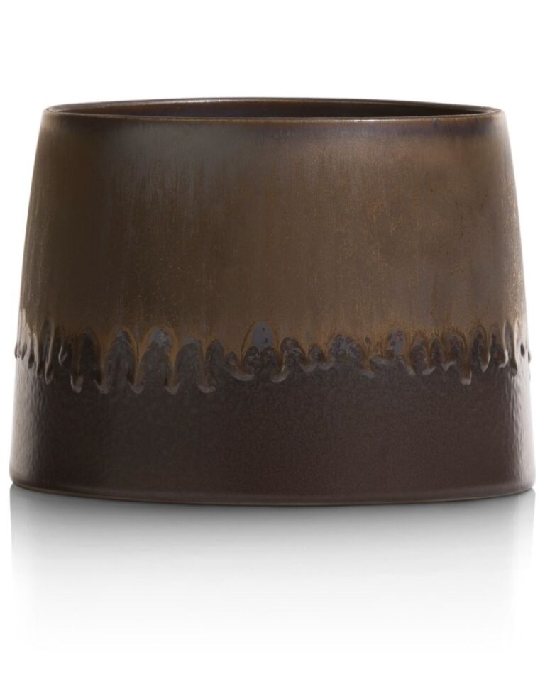 image-2222 Lara bloempot H17cm - Grijs