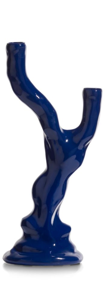 image-2240 Rebecca kandelaar H36cm - Blauw