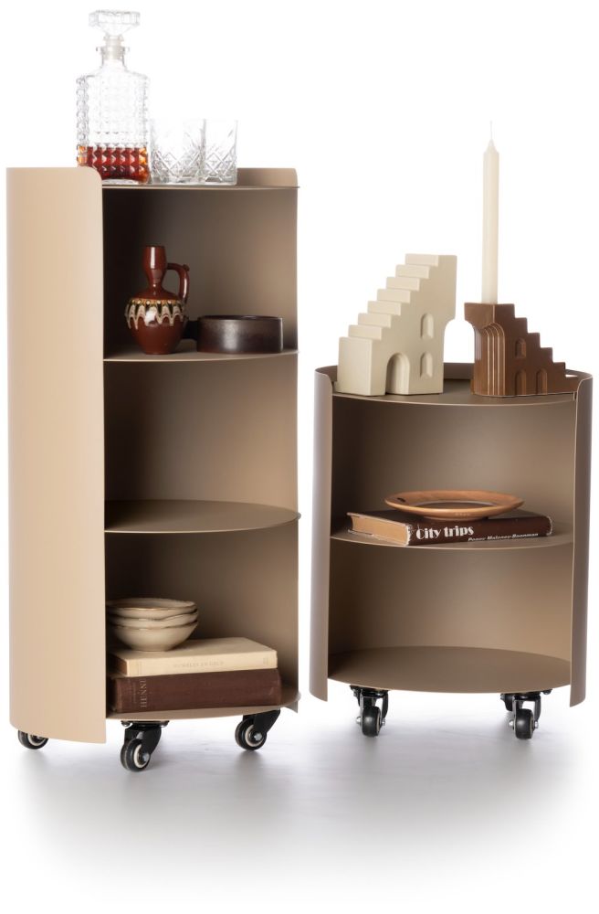 Owen bijzettafel H70cm - Taupe - Afbeelding 7
