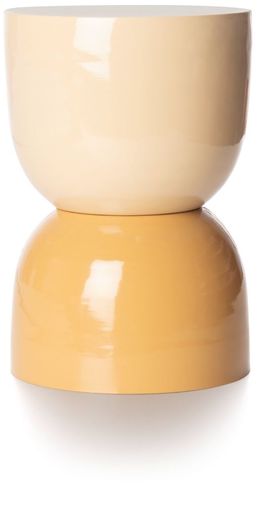 Pleun bijzettafel H46cm - Geel