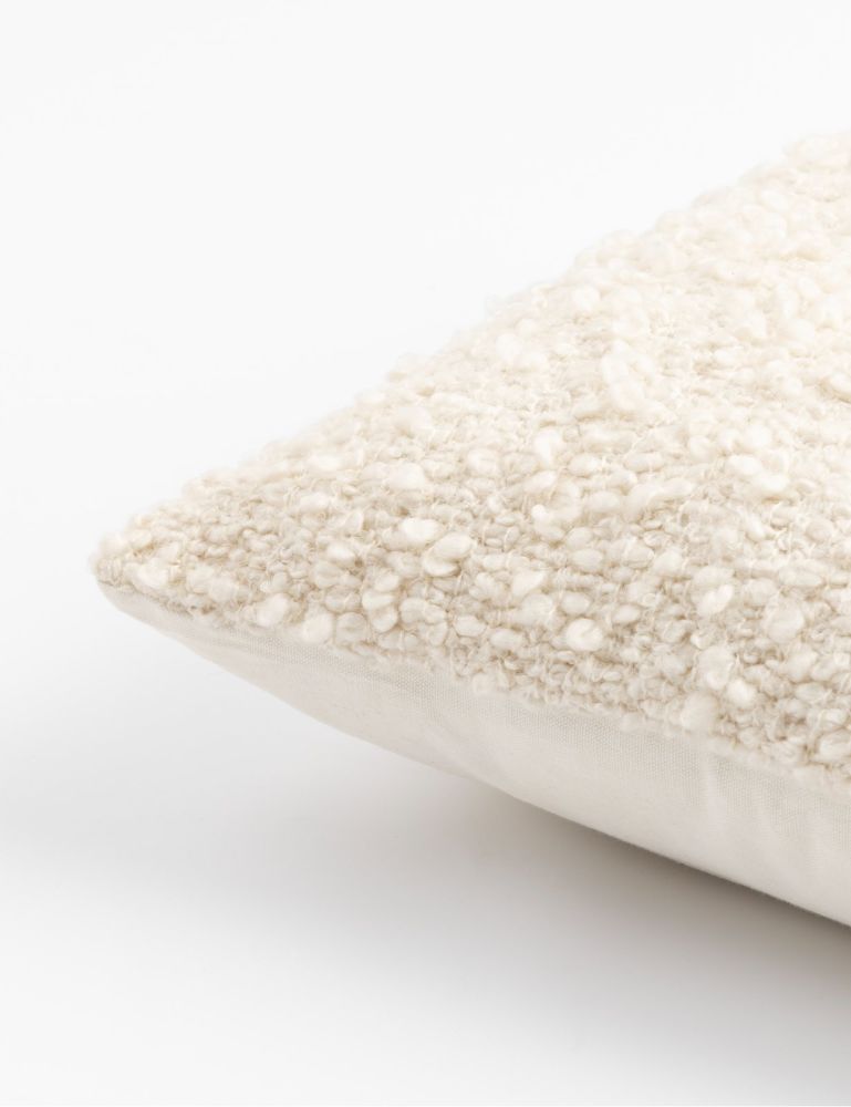 Snow kussen 45x45cm - Wit - Afbeelding 2