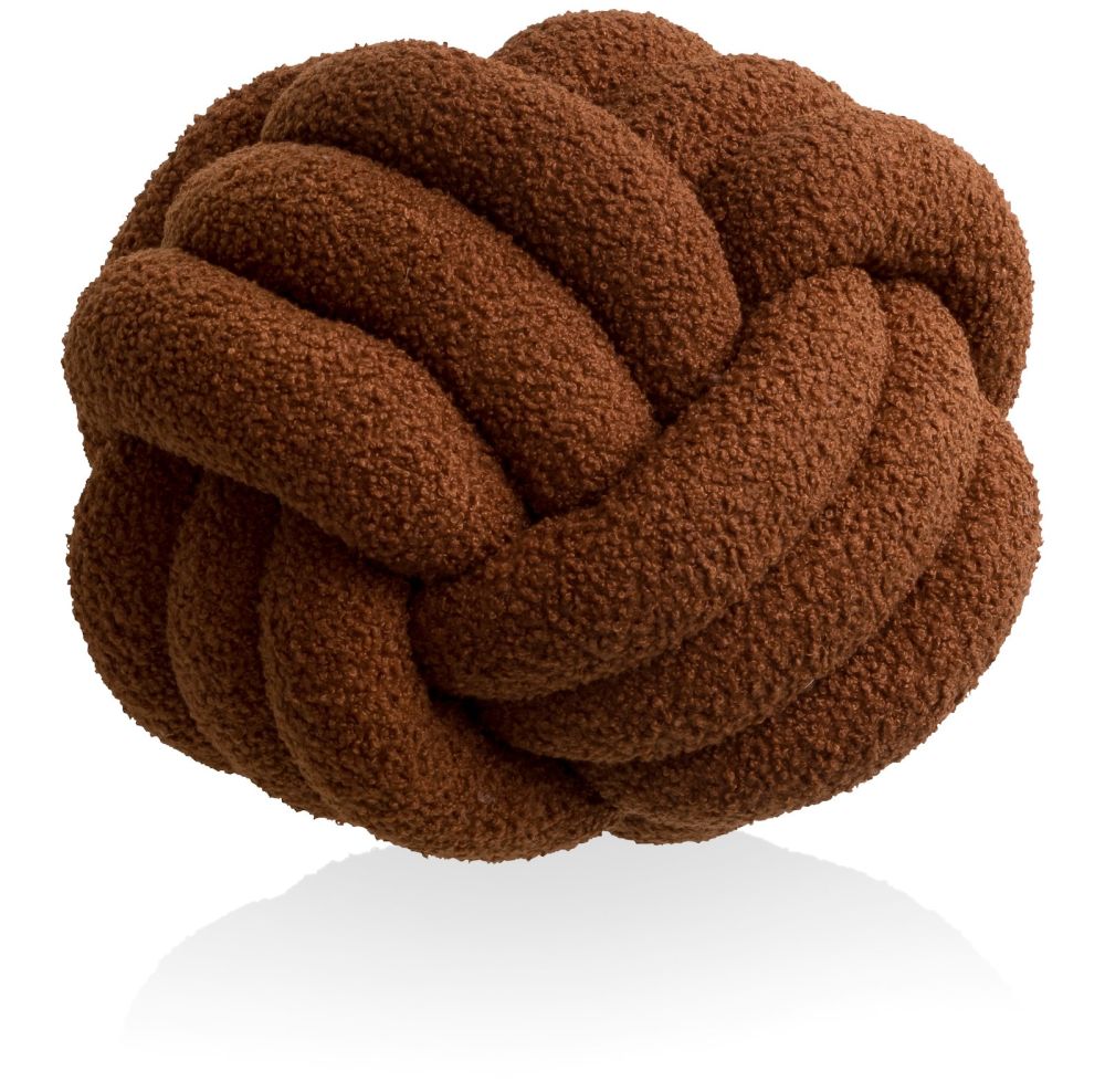 Twisted kussen 30x30cm - koper