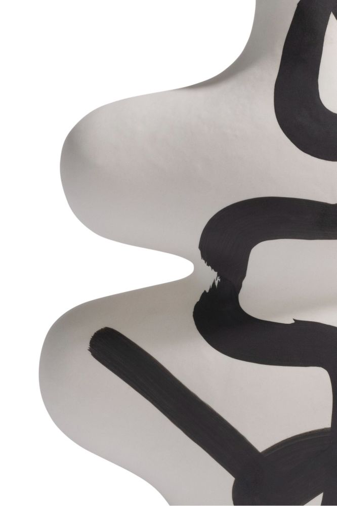 Curvy vaas H26cm - Multikleur - Afbeelding 3