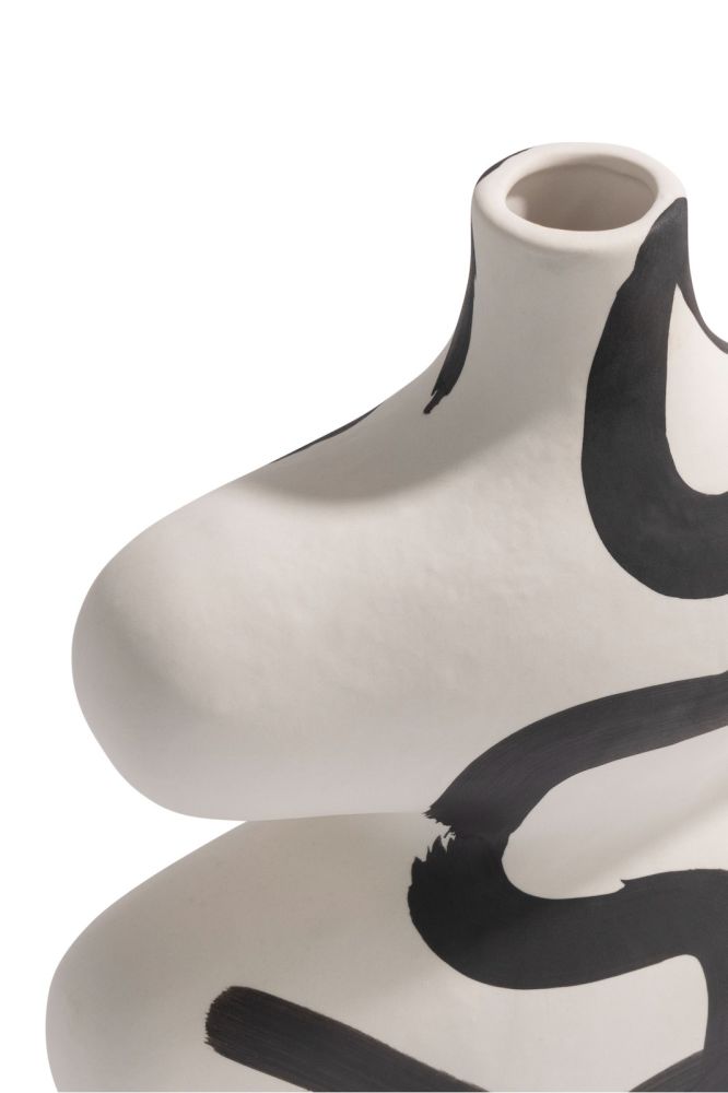 Curvy vaas H26cm - Multikleur - Afbeelding 4