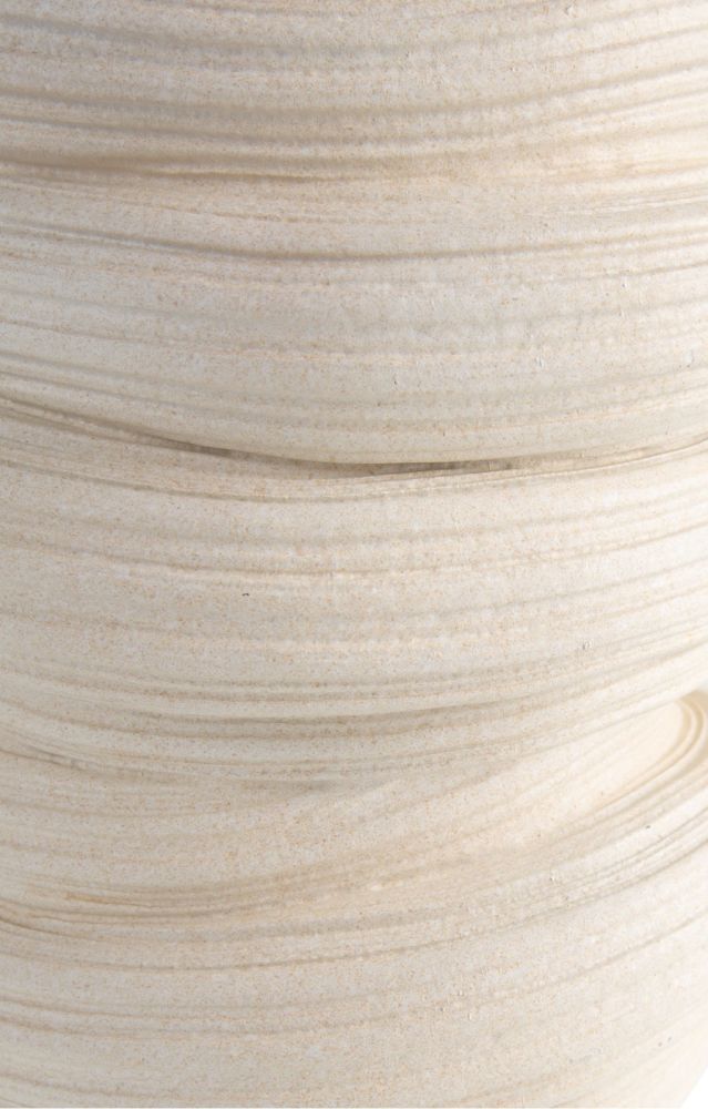 Juul vaas H32,6cm - Cremekleurig - Afbeelding 3