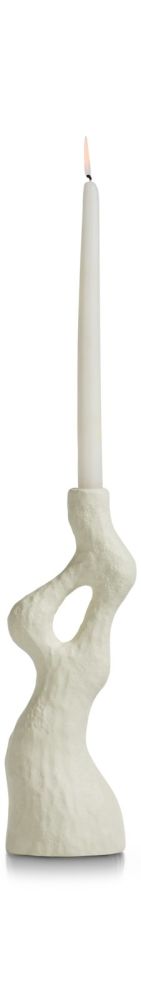 Debra vaas H32cm - Cremekleurig - Afbeelding 2