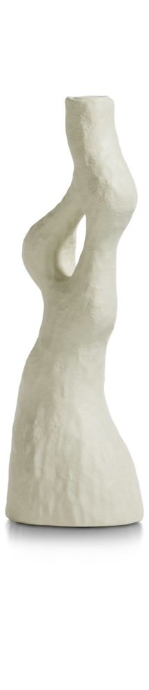 Debra vaas H32cm - Cremekleurig - Afbeelding 7