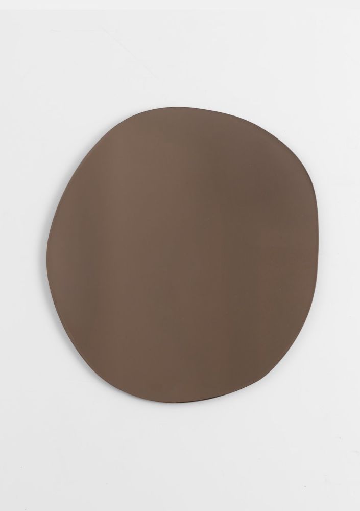 Chez spiegel 50x50cm - Bruin
