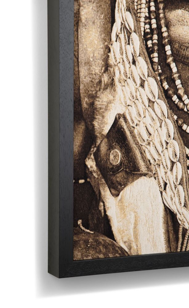 Hamar Woman schilderij 75x125cm - Multikleur - Afbeelding 9