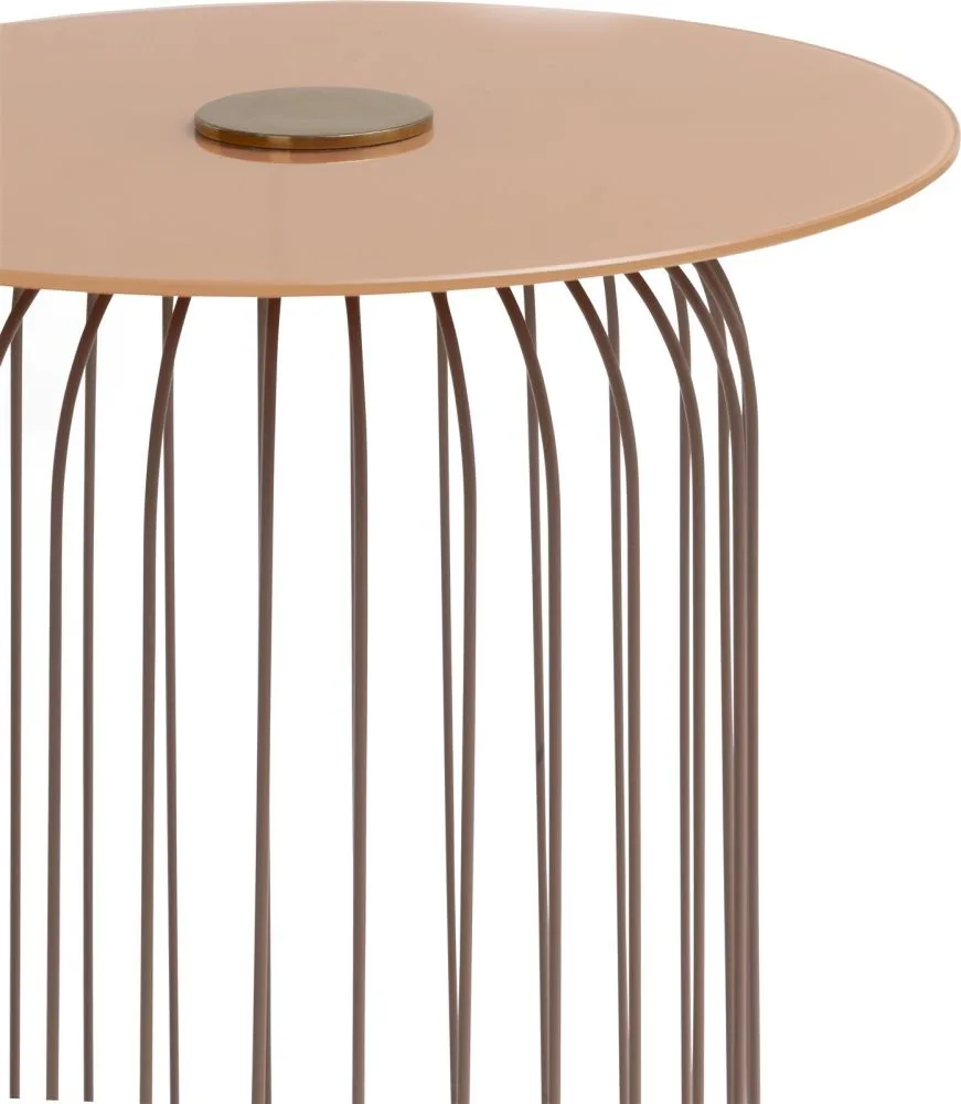 Zora bijzettafel H51,5cm - Oranje - Afbeelding 3