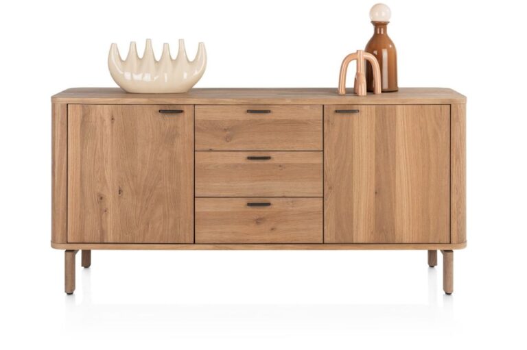 Zade, dressoir 180 cm - 3-deuren + 3-laden