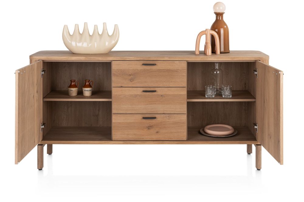 Zade, dressoir 180 cm - 3-deuren + 3-laden - Afbeelding 3
