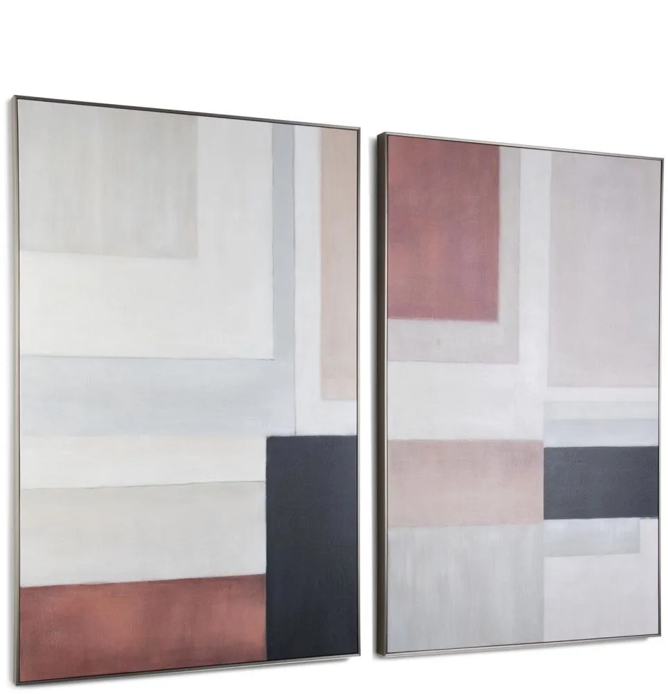 Tijn schilderij 90x140cm - Multikleur - Afbeelding 6