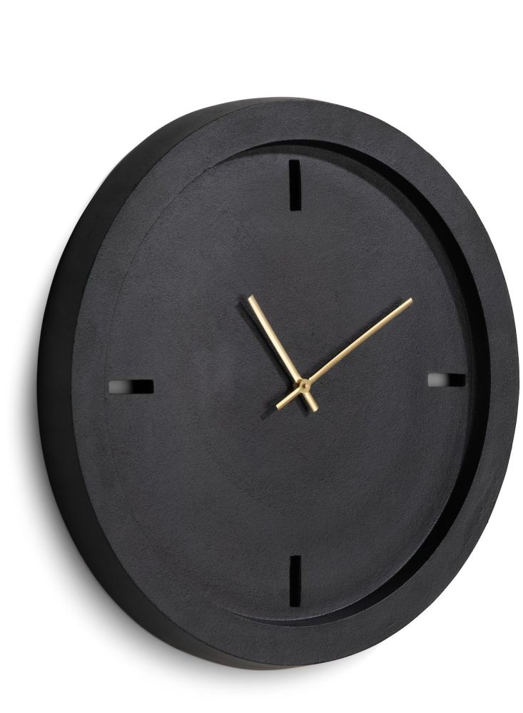 image Alfie klok L D59cm - Zwart