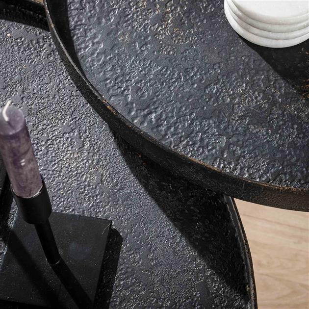 Salontafel Metallic rond set/2 - Afbeelding 11