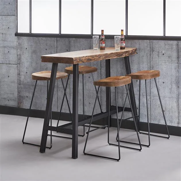 Barstoel Wooden Seat VPE4 - Afbeelding 6