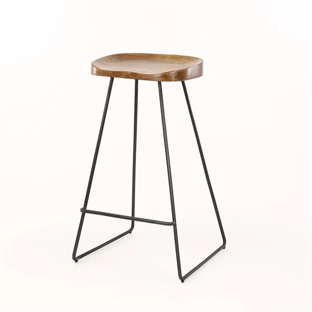 Barstoel Wooden Seat VPE4 - Afbeelding 7