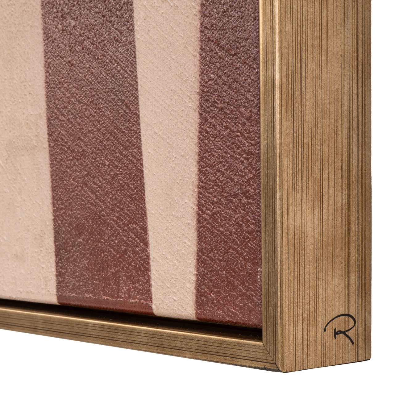 Wanddecoratie Voga bruin - Afbeelding 3