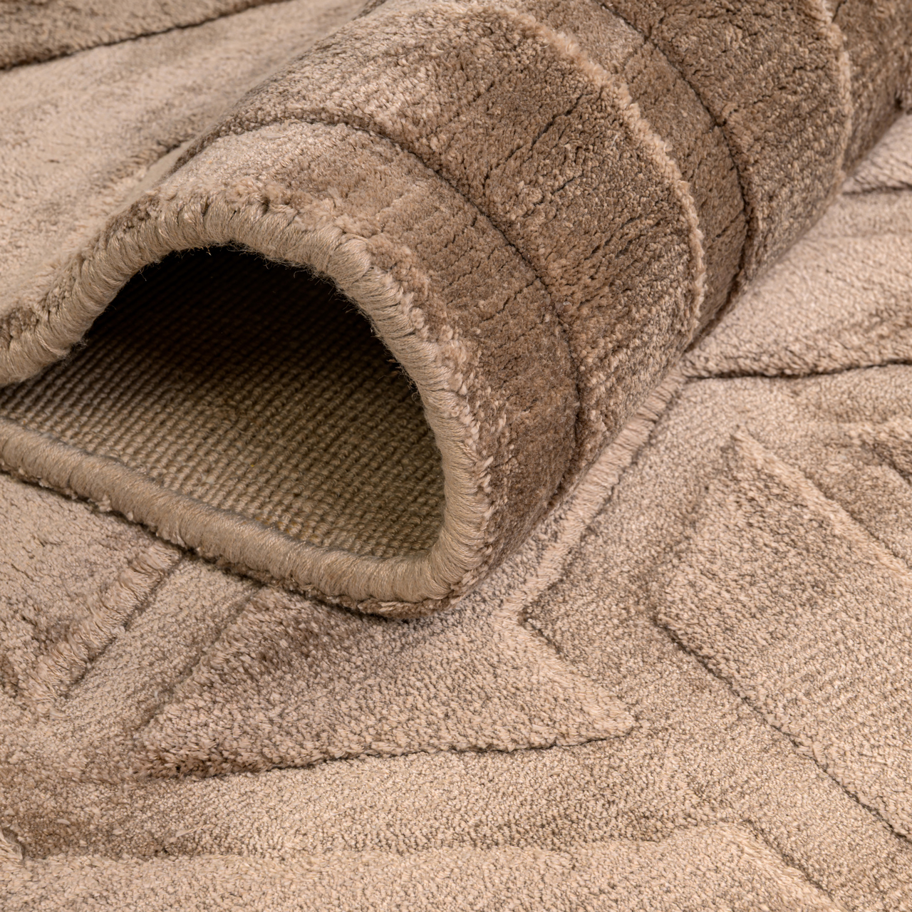 Vloerkleed Arles taupe 300x400 cm - Afbeelding 3