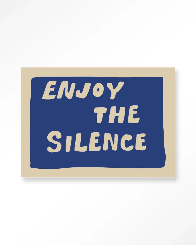 Enjoy The Silence Blue