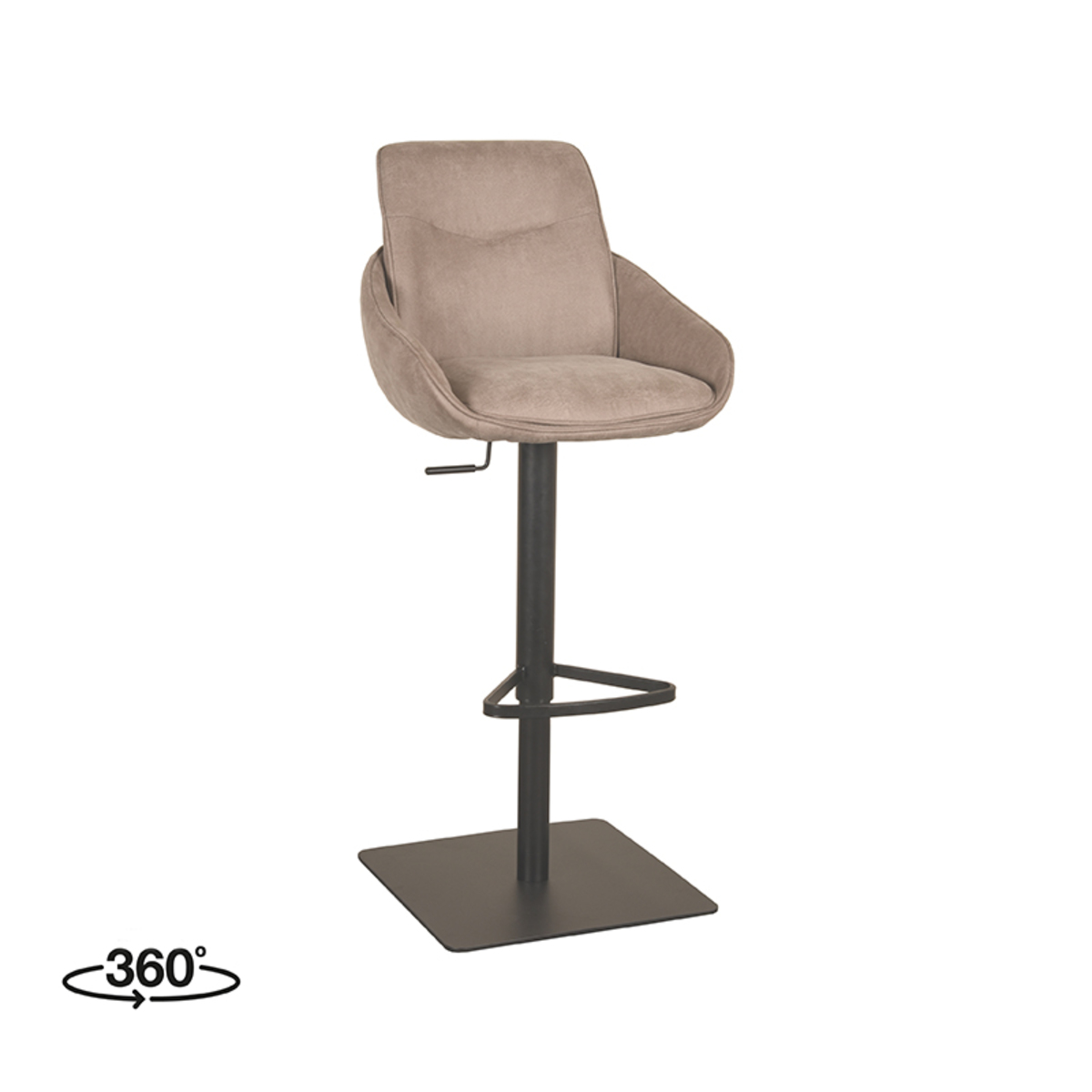Barkruk Beauty 52x58,5x88,5-113 cm - Afbeelding 2