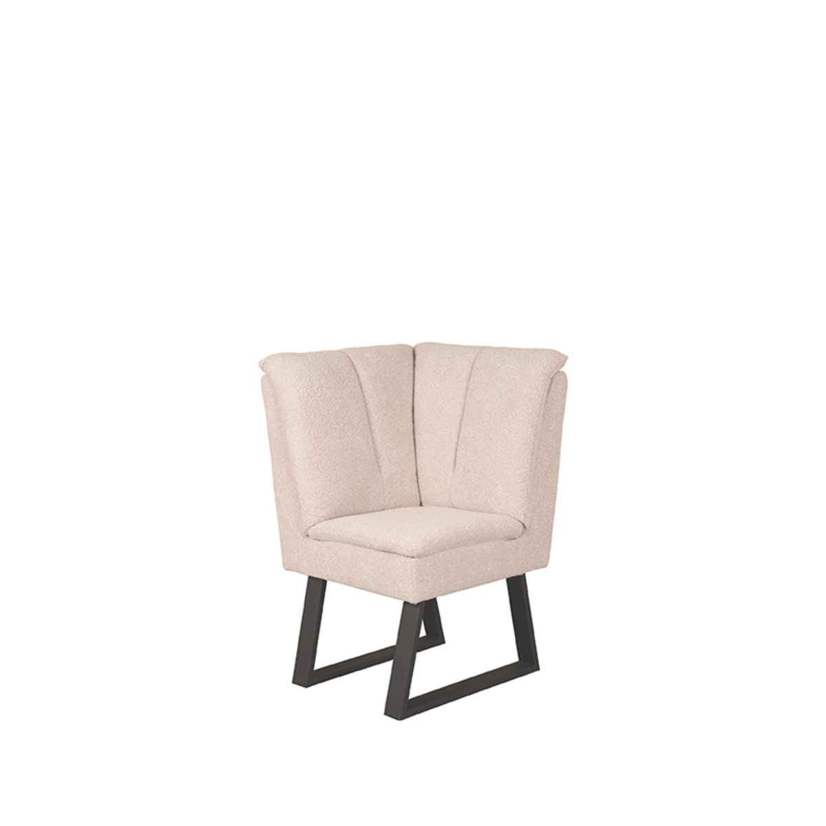 Eetkamerbank Modula Hoek 62x62x92 cm - Afbeelding 2